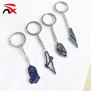 Nouveau Design Palestine Support Porte-clés Carte Drapeau En Acier Inoxydable Accessoire Solidarité Cadeau Gratuit Palestine pour Hommes et Femmes - Product Image 1