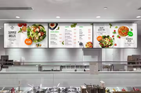 Pemutar Iklan Digital Signage LCD Sistem Windows 32 inci, 43 inci, dan 55 inci dengan CMS Berbasis Cloud untuk Retail, Subway, dan Lift