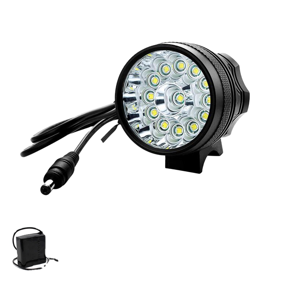 Super Power 23000LM White 13PCS LED Mountain Bike Light Cycling Bicycle Head Lights