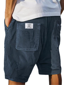 Venta al por mayor de verano, pantalones cortos de <span class=keywords><strong>pana</strong></span> para hombre, pantalones cortos de <span class=keywords><strong>pana</strong></span> para hombre con múltiples bolsillos - Product Image 4