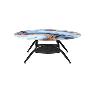 Mesa <span class=keywords><strong>de</strong></span> <span class=keywords><strong>Centro</strong></span> Moderna <span class=keywords><strong>de</strong></span> Vidrio Ovalado a Precio Económico, Mesa <span class=keywords><strong>de</strong></span> <span class=keywords><strong>Centro</strong></span> <span class=keywords><strong>de</strong></span> Vidrio para Sala <span class=keywords><strong>de</strong></span> Estar, Villa, Vestíbulo <span class=keywords><strong>de</strong></span> Hotel - Product Image 4