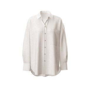 Camisas de Playa de Verano de Alta Calidad, Camisas de Manga Larga de Color Sólido, Camisas Casuales de Lino Personalizadas - Product Image 6