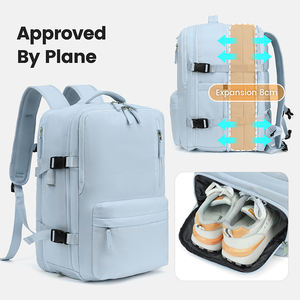 Mochila de Viaje USB Personalizada de Gran Capacidad para Mujer, Ligera, Multifuncional, para Viajes Cortos - Product Image 3