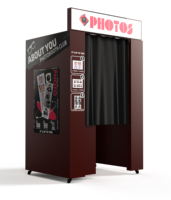 Cabine photo gonflable 360°, cabine photo noire et blanche, couleur personnalisable, tente photo 360°