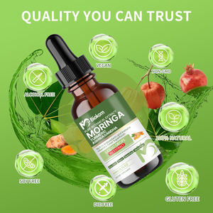 Complément liquide de <span class=keywords><strong>Moringa</strong></span> OEM ODM avec Ashwagandha, Curcuma, Ceylan, Quercétine, Corossol pour les antioxydants et la santé de la peau - Product Image 4