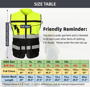 Col souple Multi Poches Vêtements <span class=keywords><strong>Hi</strong></span> <span class=keywords><strong>Vis</strong></span> <span class=keywords><strong>S</strong></span>écurité Réfléchissant Respirant Vêtements de Travail Haute Luminosité Réflexion Gilet de <span class=keywords><strong>S</strong></span>écurité - Product Image 2