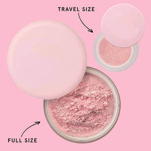 Un set di massima sfocatura in polvere Spray Ultra rosa impermeabile minerale trucco per la massima sfocatura in polvere a grandezza naturale - Product Image 5