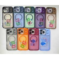 Nouvelle coque magnétique mate Casepro 2026 pour iPhone 18/17 Pro avec béquille dissimulée et protection intégrée pour l'objectif de l'appareil photo