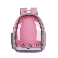 Capsule Transparent Extérieur Portable Pet Voyage Transport Sac De Transport Chien Fourre-Tout Sac À Dos Grande Capacité Respirant Robuste Chat Sac