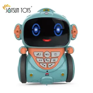 Robô falante inteligente interativo com controle de voz, reconhecimento de discurso de sensor de toque, dança, repetição