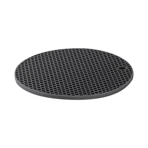 Durable plats En Silicone Tapis de Séchage En Silicone Avec des Rainures Profondes