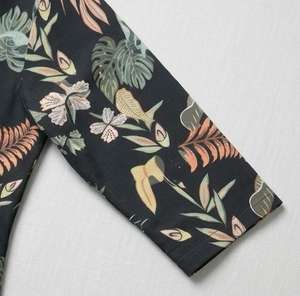 Conjunto de 2 Piezas de Alta Calidad para Mujer, Estilo Casual Indio, Hecho a Mano, Tela de Algodón Velour, Decoraciones Bordadas con Flores - Product Image 5