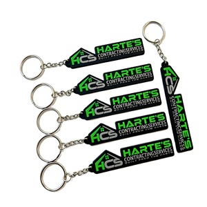 Customizable Pvc <b>Key</b> Chains Personalized Logo Keychains Business Personal Gift Soft Rubber Promotional Carabiners Souvenir - Product Image 4