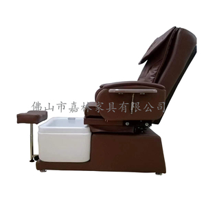Moderno Redining Pedicura Spa Sillas Sin Fontanería Lujo Salón de Uñas Negro Pedicura Silla Pie Spa Masaje y Manicura Mesa Set - Product Image 3