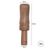 Chasse en plein air canard leurre appel sifflet outils de chasse réaliste canard en bois appel