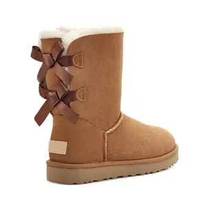 Chaussures de luxe <span class=keywords><strong>en</strong></span> coton de créateur, décontractées et tendance, bottes de neige antidérapantes et imperméables pour la plage, l'extérieur et l'hiver – Fermeture à enfiler - Product Image 4