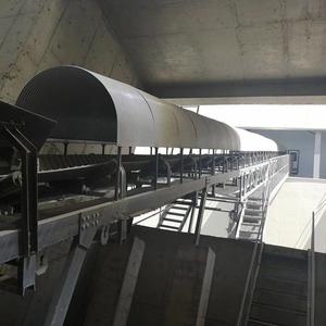 غطاء واقي من الغبار للسير الناقل، غطاء مطري من الصفائح الفولاذية الملونة للسير الناقل - Product Image 3