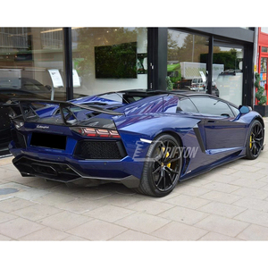 สเกิร์ตข้างคาร์บอนไฟเบอร์แบบแห้ง รุ่น LP700 DM สำหรับรถยนต์ Lamborghini Aventador LP700 ปี 2011-2015 - Product Image 5