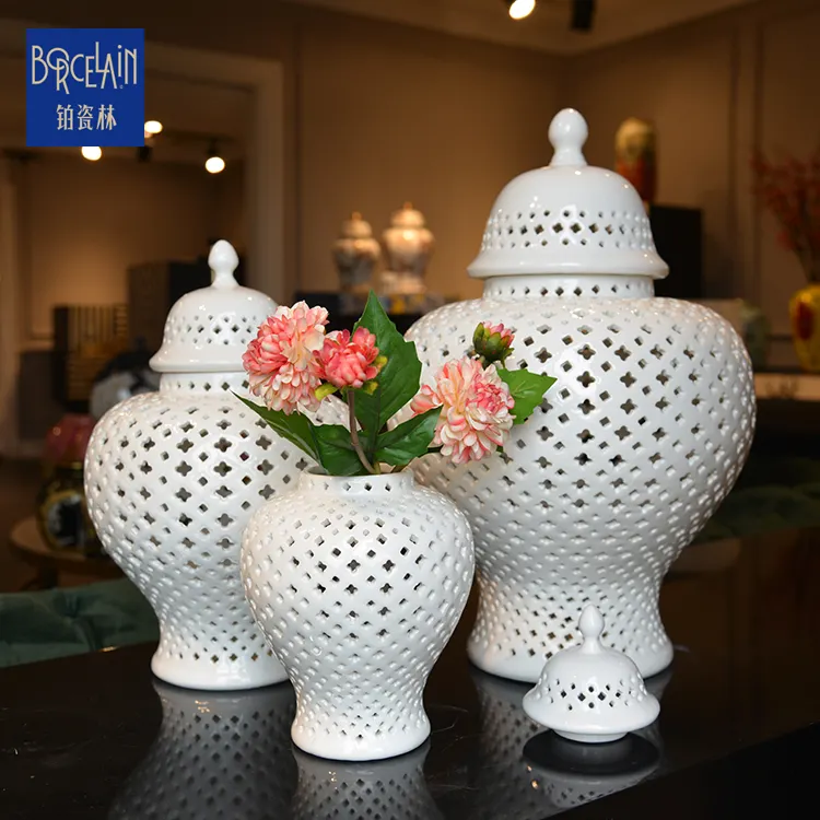 Großhandel moderne Keramik vasen Haushalts waren dekorative Outdoor-Hochzeits dekoration Porzellan vase für Wohnkultur