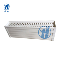 Nouvelle plaque de refroidissement par évaporation avec cadre en PVC blanc pour poulailler, système d'eau à circulation interne, durée de vie de 6 à 8 ans, 2 unités