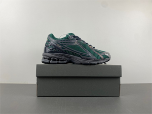 حذاء رياضي رجالي جديد 1906 باللون الرمادي الكامل - الجزء العلوي من النسيج الشبكي ونعل متعدد الوسائد الهوائية - Product Image 4