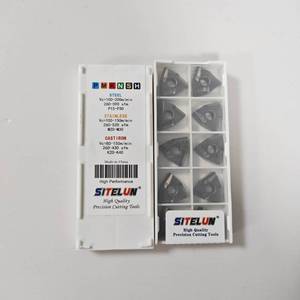 Plaquettes Cermet WNMG SNMG OEM pour tournage interne à sec, pour fonte et acier, alliage dur, boîte de 10 pièces - Product Image 1