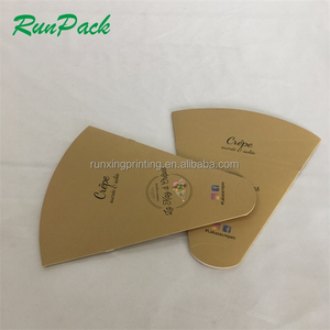 Cono de crepé para comida, gofrera desechable para embalaje de alimentos, caja de papel, soporte de cono de papel - Product Image 1