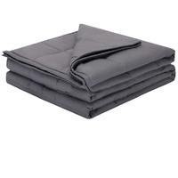 Usine directe écologique 100% polyester style européen-américain pour couvertures lestées perles de verre pour le sommeil à la maison