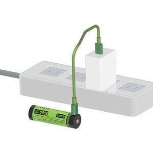 بطارية ليثيوم أيون عالية السعة 5000 مللي أمبير في الساعة <span class=keywords><strong>18650</strong></span> للأجهزة التي تدعم USB-C - Product Image 2