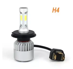 אוטומטי S2 36w לבן 6000k 8000lm אור רכב Led הנורה H4 H13 9004 9007 פנסים