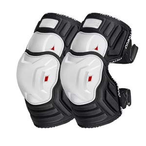 Protections Professionnelles Shenmoren pour Moto et Cyclisme, Coudières et Genouillères Épaisses en EVA Flexible, Boucle Ajustable et Étanche - Product Image 4
