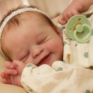 Mignon réaliste vivant nouveau-né bébé enfant en bas âge Reborn poupées Bebes De Siliconas peinture détaillée à la main vinyle Reborn - Product Image 1