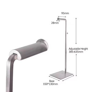 Expositor y Soporte para Bolsos AURORA Clásico de Acero Inoxidable con Altura Ajustable para Uso en Supermercados (Venta al Por Mayor) - Product Image 4