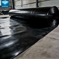Bâche de réservoir d'eau potable en géomembrane HDPE pour le stockage d'eau potable, certifiée NSF 61 ANSI, options de couleur bleu et noir