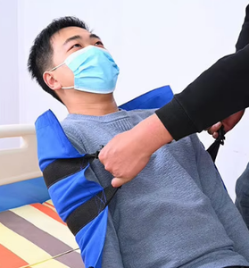 Patient Lifter Riser Chair Fauteuil roulant Ceinture de sécurité Élingue de levage Coulissante Seniors Sécurité Transfert Escalier Slide Board personnes âgées handicapées - Product Image 5