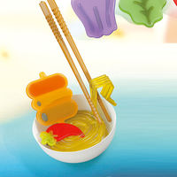 Kit de Fabrication de Bêtes Aquatiques Magiques DIY, Moules Alimentaires Végétaux, Jouet Artisanat Gel Elfes Aquatiques, Jeu d'Imitation Cuisine, Cadeau pour Enfants