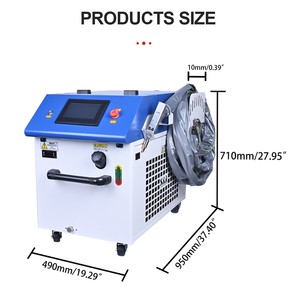 เครื่องเชื่อมเลเซอร์แบบมือถือ1500W สำหรับเชื่อมโลหะอลูมิเนียม - Product Image 3
