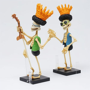 Figurine squelette en PVC avec bras et jambes articulés, thème fantastique, modèle de jouet de collection, statue d'exposition unisexe - Product Image 2
