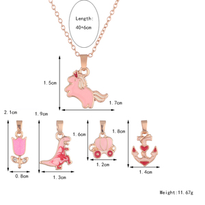 Conjunto <span class=keywords><strong>de</strong></span> colgante semanal Unisex, venta al por mayor, aleación <span class=keywords><strong>de</strong></span> Zinc, esmalte, joyería <span class=keywords><strong>de</strong></span> moda, número <span class=keywords><strong>de</strong></span> cartón, patrón, aniversario, joyería <span class=keywords><strong>de</strong></span> imitación <span class=keywords><strong>para</strong></span> niños - Product Image 5