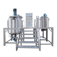 Mélangeur cosmétique homogénéisateur sous vide en acier inoxydable 316L cosmétiques Mayonnaise alimentaire faisant la machine à haut cisaillement Homomixer Emu