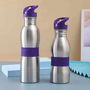 Vaso Americano de Boca Ancha de Acero Inoxidable, Aislado de Una Sola Capa, con Funda de Silicona y Pajita, Seguro para Agua Hirviendo - Product Image 3