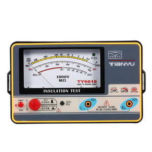 Mégohmmètre numérique portable de haute précision 0-2000M 1000V pour la mesure de la résistance d'isolement - Product Image 1