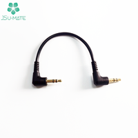 Câble Audio à Angle droit plaqué or, OEM 2.5 3.5mm, câble d'extension, prise à 90 degrés, 3.5MM