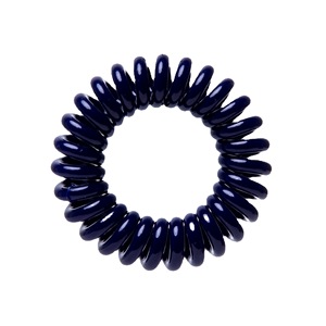 Coletero Transparente de 4cm con Diseño de Cable Telefónico, Accesorio para el Cabello Estilo Coreano, Tamaño Pequeño, Uso Casual - Product Image 1