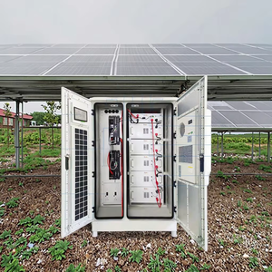 Système Solaire Commercial 100KW 1MW 200KWh 214KWh, Système de Stockage d'Énergie Hybride Triphasé avec Batterie 50KWh 100KWh 112KWh - Product Image 5