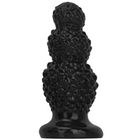 Ventouse à grande puissance avec inserts perlés, Plug anal extra-large fileté, Dilatateur anal en forme de pieuvre, Grand godemiché HMPVC392