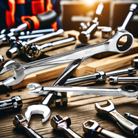 Heavy-Duty 72T Llave de engranaje de doble extremo 6-32mm Juego de combinación de trinquete Acero al carbono Métrico Abierto/Caja Industrial DIY OEM