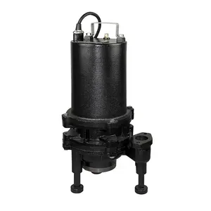 Bomba trituradora de aguas residuales Bomba de aguas residuales sumergible de 2hp con cortador Bomba trituradora de hierro fundido para hogar residencial