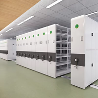 Système de compactage de fichiers scolaires à rayonnages compacts mobiles de conception moderne pour le commerce extérieur et la vente en gros, achat en gros