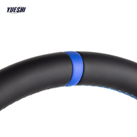 Nouveau volant sport en cuir avec garniture bleue pour les séries 1/2/3/5/E/F E90/E91/E92/E93/E70/E71/E12/E53/E89/E84/E81/E87/E82/E88